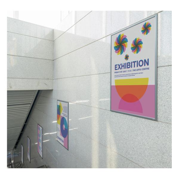 Durable Klapprahmen Silber 48,0 X 65,0 Cm, 1 St. 500823 (4005546739571)