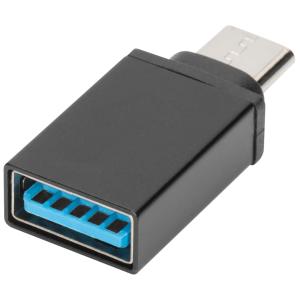 USB Adapter, USB-C - USB-A, schwarz DIGITUS AK-300506-000-S (4016032370802)
