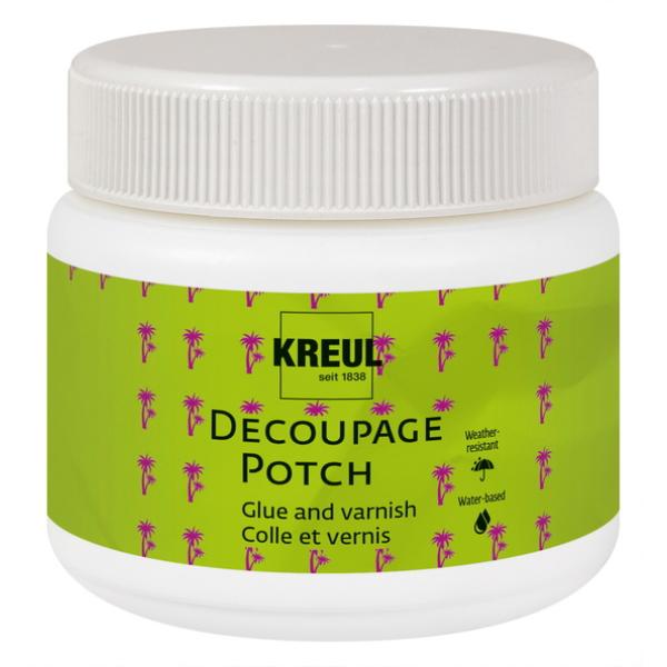 Kleber & Lack DECOUPAGE POTCH, 250 ml KREUL 48252 (4000798482527)