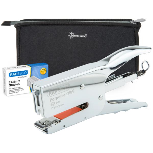 Heftzange Porpoise ONE, chrom RAPESCO 1626 (5018505036320)