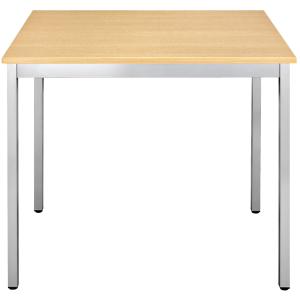 Beistelltisch 140DRHA, halbrund, buche/ alu SODEMATUB (3700245506387)