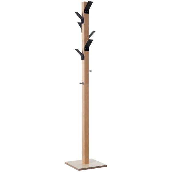 Garderobenständer 'easyCloth', aus Holz, schwarz PAPERFLOW PEC.01 (3660141260120)