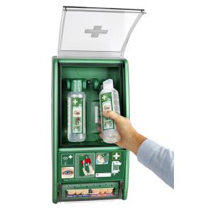 Augenspülstation inkl. 2x 500 ml Flasche und Pflasterspender CEDERROTH 721500 (7310807215006)