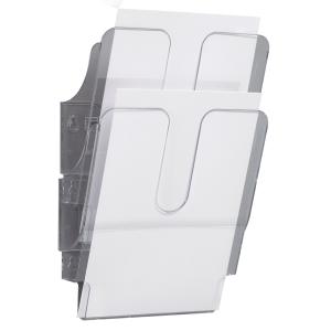 Wand-Prospekthalter 'FLEXIPLUS 2', A5, 2 Fächer DURABLE 1709013400 (7318089013402)