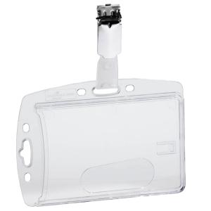 Namensschild Clip 25 Stück drehbar Nickel DURABLE 8103 26 (4005546810164)