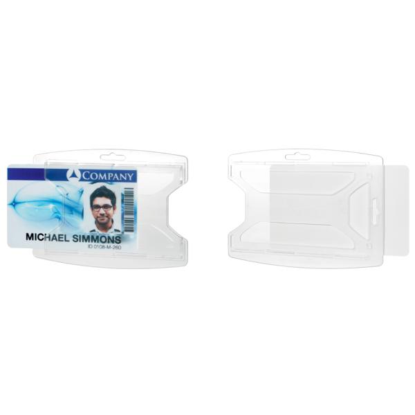 Ausweishalter 'reXycle', für 2 Karten, transparent DURABLE 895219 (4005546739991)