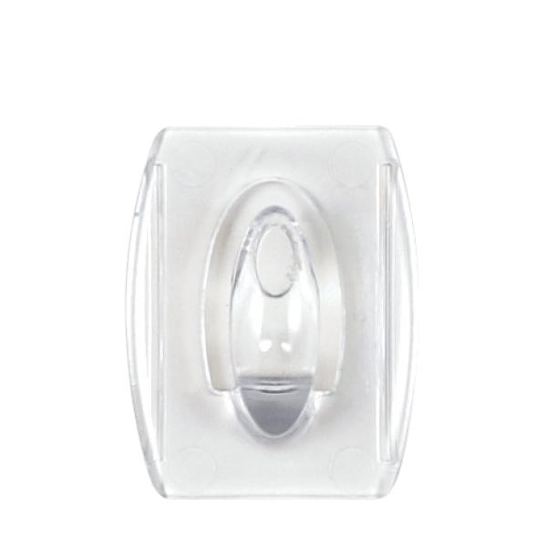 3M Mini-Haken, Kunststoff, Größe: S, transparent Command 17006CLR-6-FGN (4046711601255)