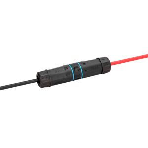Outdoor Kabel-Verbinder Kat. 6A, RJ45, schwarz DIGITUS DN-93905-OD (4016032497523)