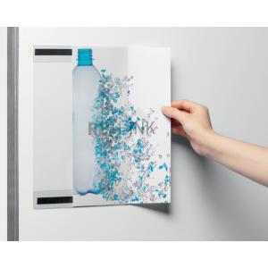 Infohalter rPET, DIN A4, magnethaftend, transparent DURABLE 504819 (4005546740058)