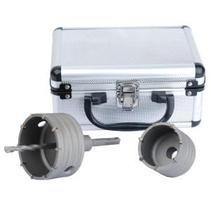 BRÜDER MANNESMANN Carbid-Schlagbohrkronen-Satz, 4-tlg M44230 (4003315712190)