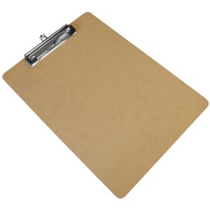 Klemmbrett, aus Hartfaser-Holz, DIN A4 Wonday GPB040441 (3701254704672)