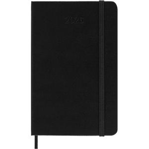 MOLESKINE Taschenkalender 2026, Wochen, P/ A6, schwarz Moleskine 8056999275310 (8056999275310)