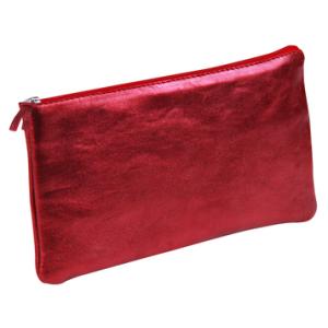 Schlamper-Mäppchen CUIRISÉ, Leder, himbeere Clairefontaine 8717C (3329680087178)
