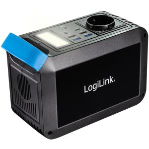 Mobiles Ladegerät/ Powerstation, 200 Watt, schwarz LogiLink PPS0200 (4052792074864)