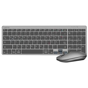 Dual-Mode Desktop-Set, kabellos, grau/ anthrazit LogiLink ID0215 (4052792074703)