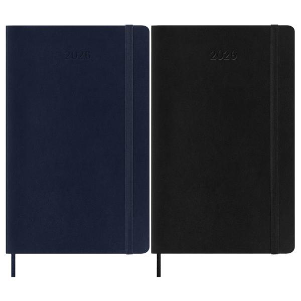 MOLESKINE Buchkalender 2026, Tage, L/ A5, Softcover, grün Moleskine 8056999275594 (8056999275594)
