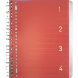 Collegeblock 4in1, DIN A4, 100 Blatt, liniert, blau kangaro K-58381 (8712127002981)