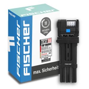 Falt-Fahrradschloss PROTEC PLUS+ FN110 FISCHER 50728 (4008153048739)