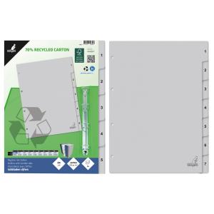 Karton-Register ECO, Zahlen 1-15, DIN A4, 15-teilig kangaro K415C (8712127109147)