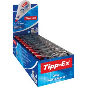 Korrekturroller Mini Pocket Mouse, 5 mm x 6 m, 10er Tipp-Ex 9325641 (0070330512085)