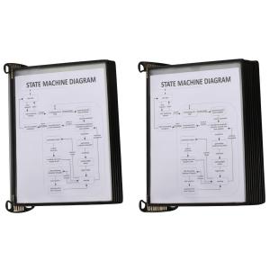 by tarifold Wandsichttafelsystem PRO, DIN A4, bestückt djois 920303 (3377999203031)