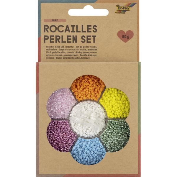 Rocailles-Perlen-Set SILBER folia 12909 (4001868129397)
