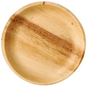 Palmblatt-Teller 'pure', rund, 150 mm, 25er PAPSTAR 87184 (4002911871843)