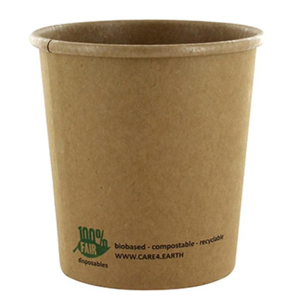 Suppenbecher 'pure', rund, 470 ml, braun PAPSTAR 87266 (4002911772669)