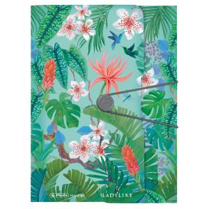 Sammelmappe Ladylike 'Jungle', A4, PP-Folie herlitz 300001528 (4008110362830)