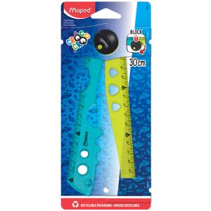 Klapplineal CROC CROC, 150 / 300 mm, Kunststoff Maped 282030 (3154142820303)