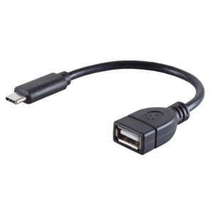 BASIC-S USB 2.0 Adapter, C-Stecker - A-Kupplung shiverpeaks BS13-20015 (4017538092618)