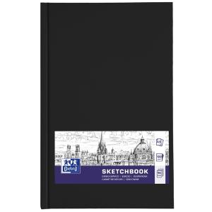 Skizzenbuch Hardcover, DIN A6, 96 Blatt, schwarz Oxford 400152626 (5904017390985)