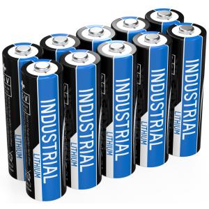 Lithium Batterie 'Industrial' Mignon AA, 10er Pack ANSMANN 1502-0005 (4013674036516)