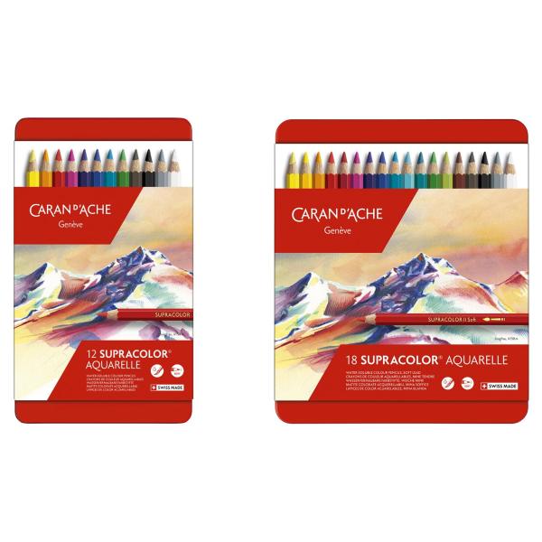 Buntstifte SUPRACOLOR, 40er Metalletui CARAN D'ACHE 3888.340 (7610186034404)