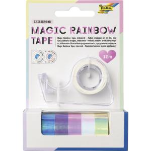 Deko-Klebefilm Magic Rainbow Tape inkl. Abroller folia 309 (4001868129212)