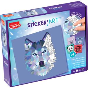 Creativ Kleben nach Zahlen STICKER'ART Maped 907055 (3154149070558)