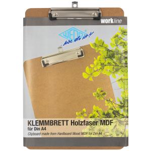 Wedo Klemmbrett 574104 Din A4 Braun Holz (4003801872285)