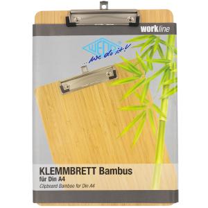 Wedo Klemmbrett 574504 Din A4 Braun Holz (4003801872315)