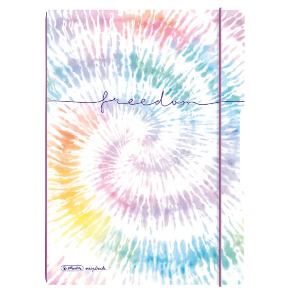 Notizheft my.book flex New Batik 'Freedom', A4 herlitz 300006637 (4008110366463)