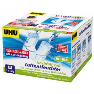 Nachfülltab LAVENDEL für Feuchtigkeits-Magnet, 2 x 450 g UHU 53175 (4026700531756)
