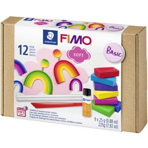 SOFT Modelliermasse-Set 'Basic', 12-teilig FIMO 8023 10 (4006608810924)