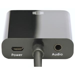 HDMI auf VGA Konverter, schwarz DIGITUS DA-70461 (4016032368007)