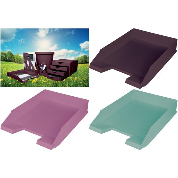 Briefablage 'the green staff', DIN A4, hellgrün helit H2661653 (4012086871449)