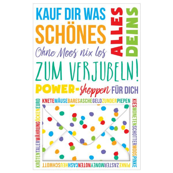 Geldschein-Grußkarte 'Sprüche 2' SUSY CARD 40055985 (4050498336934)