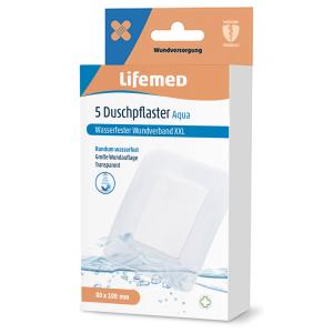 Duschpflaster 'Aqua XXL', transparent Lifemed 99104 (4251594210030)