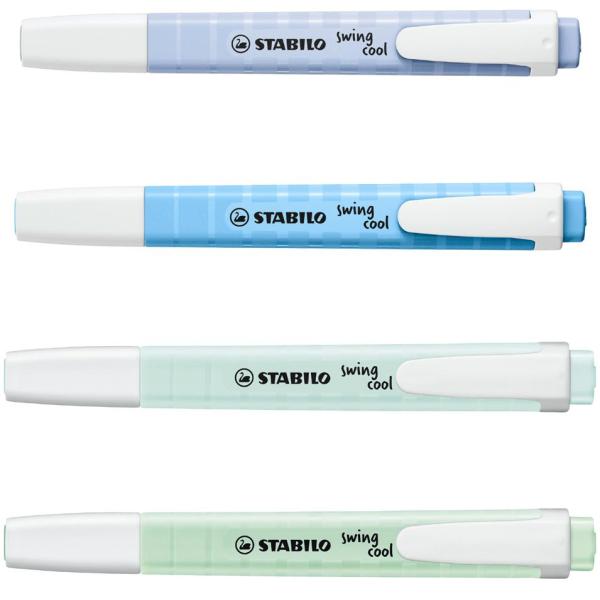 Textmarker swing cool Pastel cremige Pfirsichfarbe STABILO 275/126-8 (4006381518499)