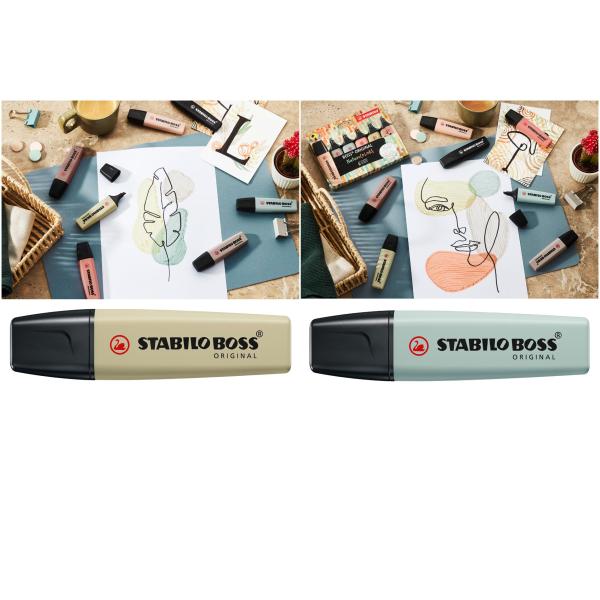 STABILO Textmarker BOSS ORIGINAL Nature COLORS siena