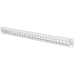 19' Modular Patchpanel für Keystone Jacks, 1HE DIGITUS DN-91410-LF (4016032445142)