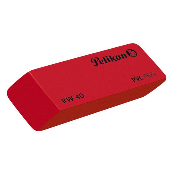 Kunststoff-Radierer RW 40, rot Pelikan 300007900 (4012700606129)