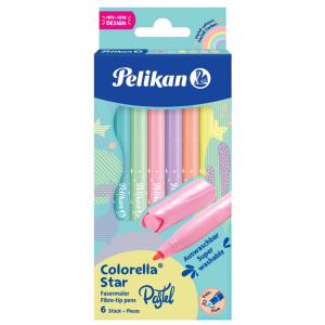 HAMELIN Pelikan Fasermaler colorella Star Pasell Faltschachtel (4012700822284)